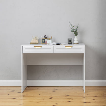 ODESSA DESK - WHITE - HAMPTONS - PULL BRASS