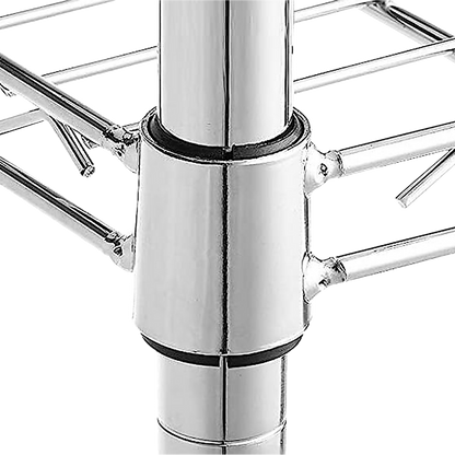 Modular Wire Storage Shelf 900 x 350 x 1800mm Steel Shelving